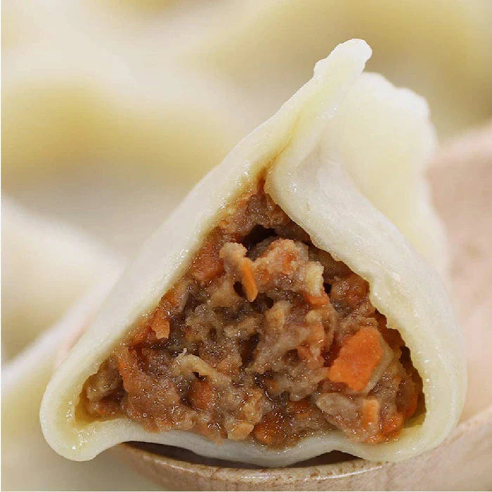 Sủi cảo nhân thịt dê củ hành cây củ cà rốt (khoảng 30 cái) 600g đông lạnh