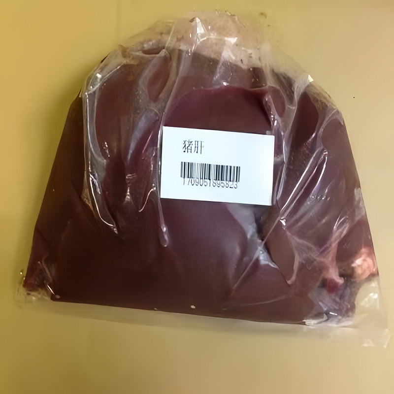 Gan lợn sống 950-1000g đông lạnh