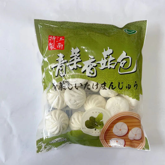Bánh bao rau xanh và nấm(20 cái) 600g đông lạnh