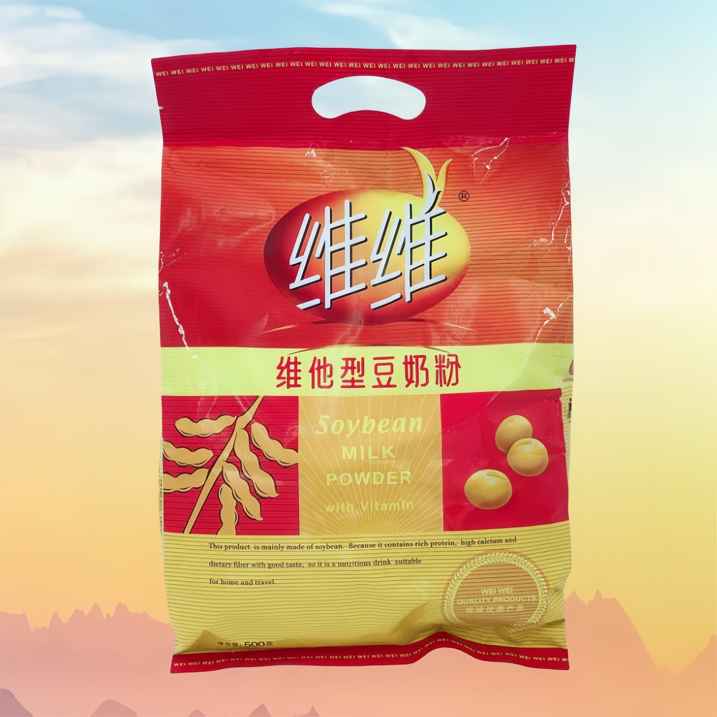 Bột sữa đậu nành WEIWEI 500g