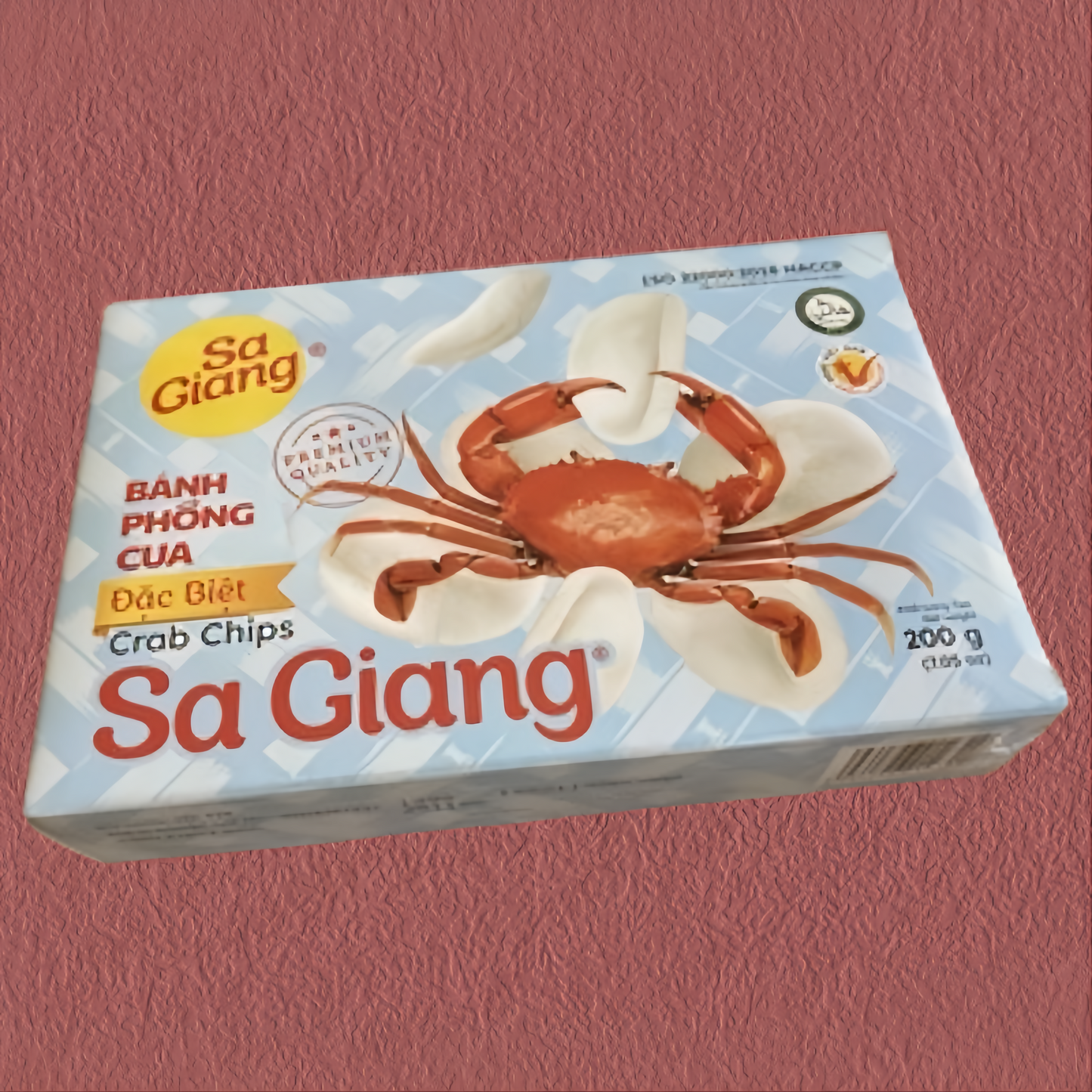 Bánh phồng cua SA GIANG,cua đậm vị 200g