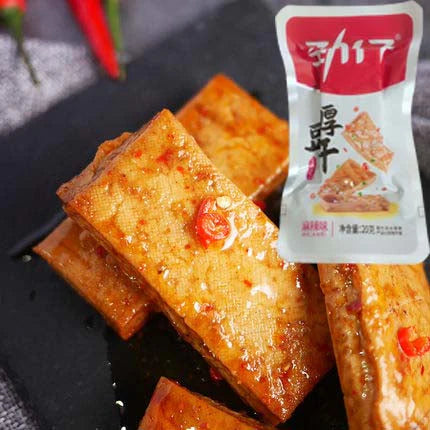 Đậu phụ khô dày jinzai (vị tê cay) 20g