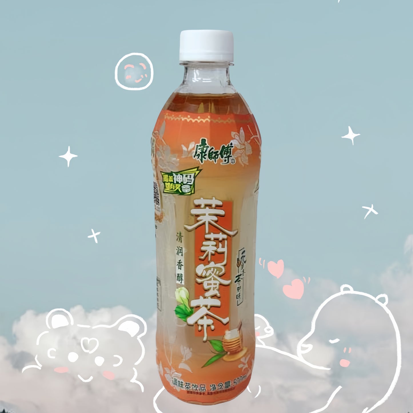 Trà mật ong hoa lài Kangshifu 500ml