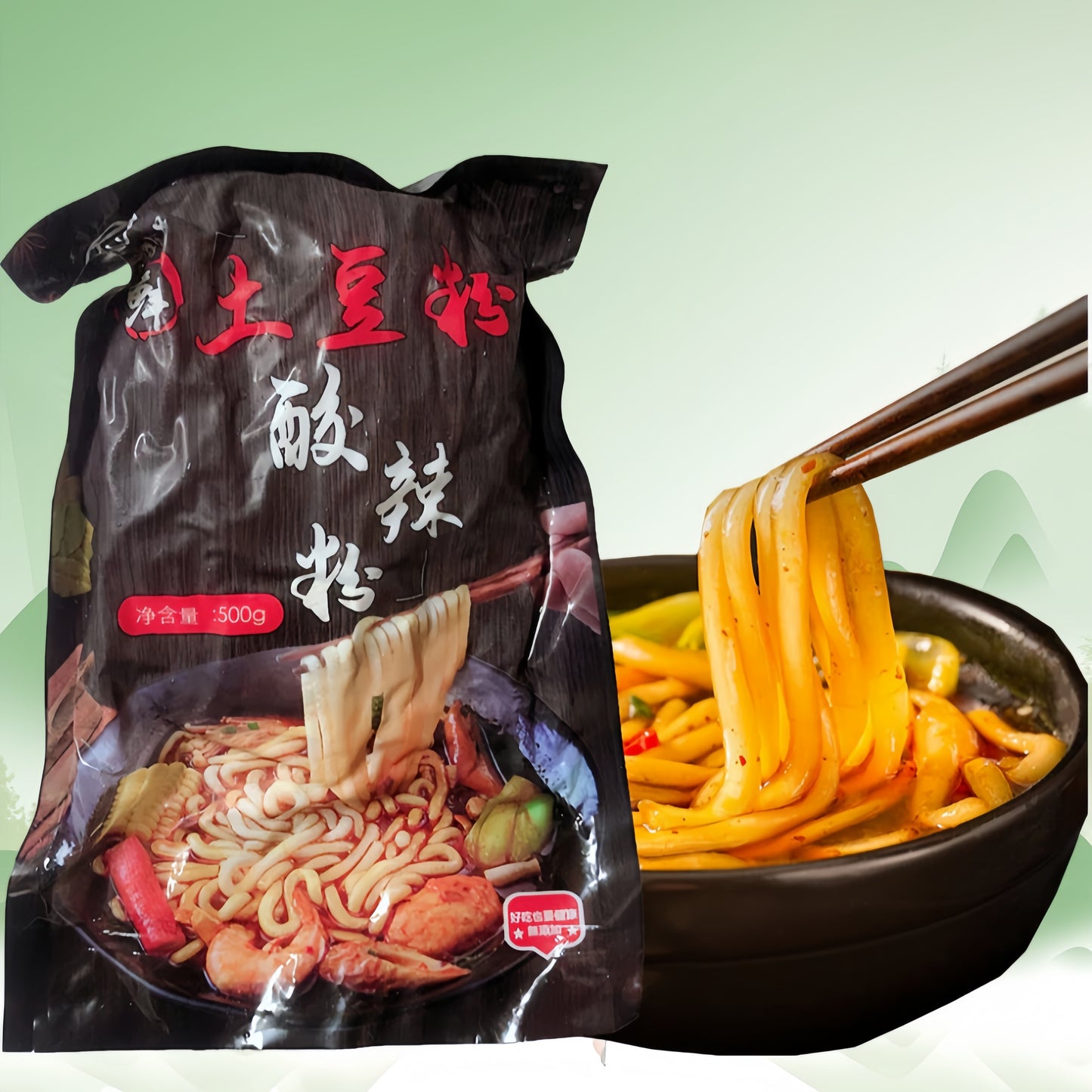Phở khoai Tây chua cay 500g đông lạnh