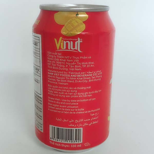 vinut Nước xoài ép 330 ml