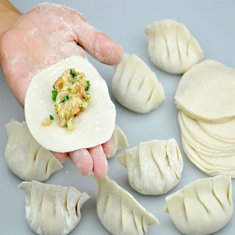 Đặt hàng trước Vỏ bánh sủi cảo khoảng 33 cái Φ10cm 350g đông lạnh