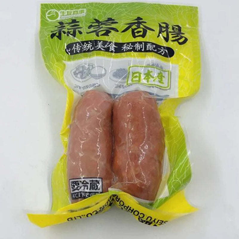 Xúc xích hỗn hợp tỏi thịt lợn (heo) ướp lạnh