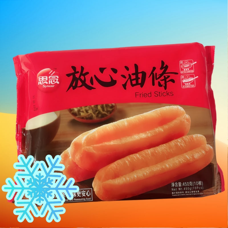 Bánh quẩy Sinian 10cái 450g đông lạnh 思念安心揚げパン