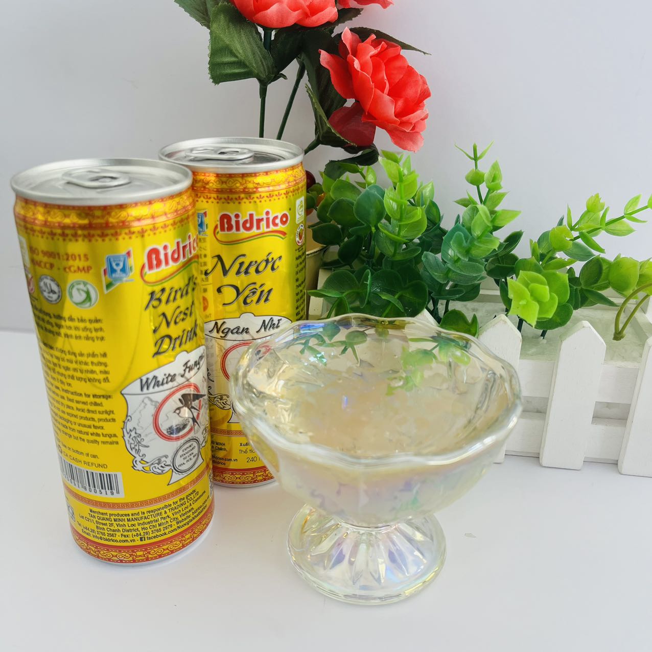 Nước Yến Ngân Nhĩ Bidrico240ml