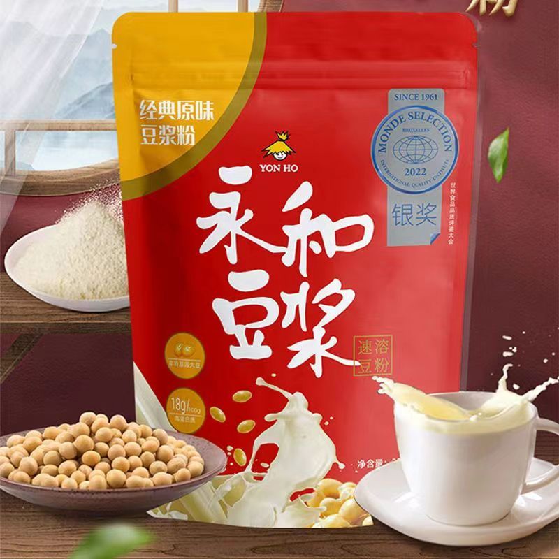 Bột sữa đậu nành nguyên vị kinh điểm YONGHE 350g