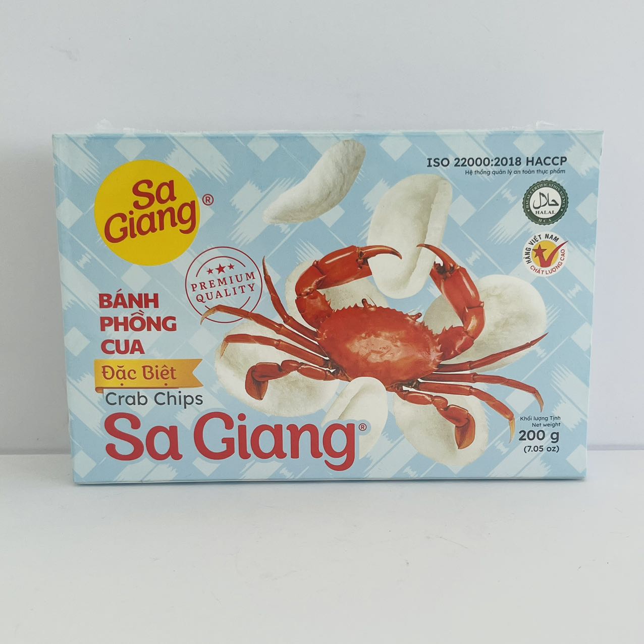Bánh phồng cua SA GIANG,cua đậm vị 200g