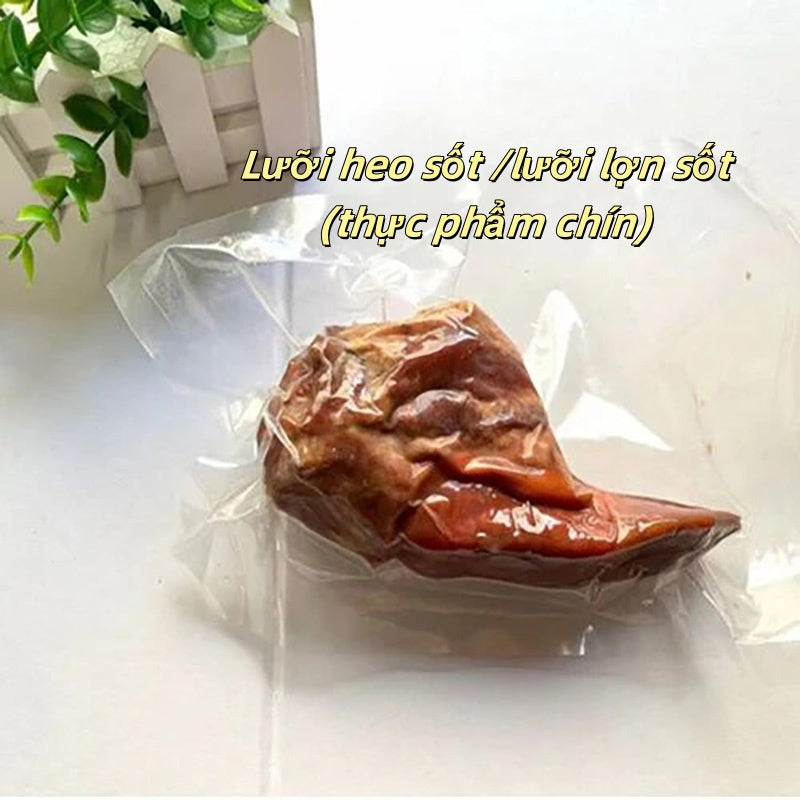 Lưỡi heo sốt,lưỡi lợn sốt (thực phẩm chín) 1 cái ướp lạnh