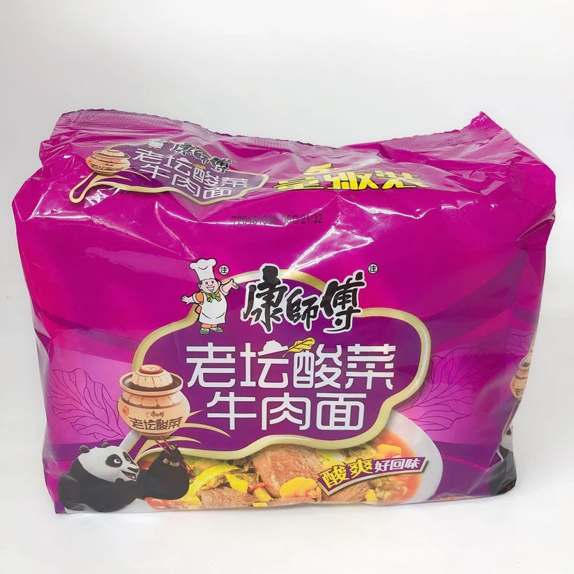 Mì bò dưa chua Kangshifu 510g