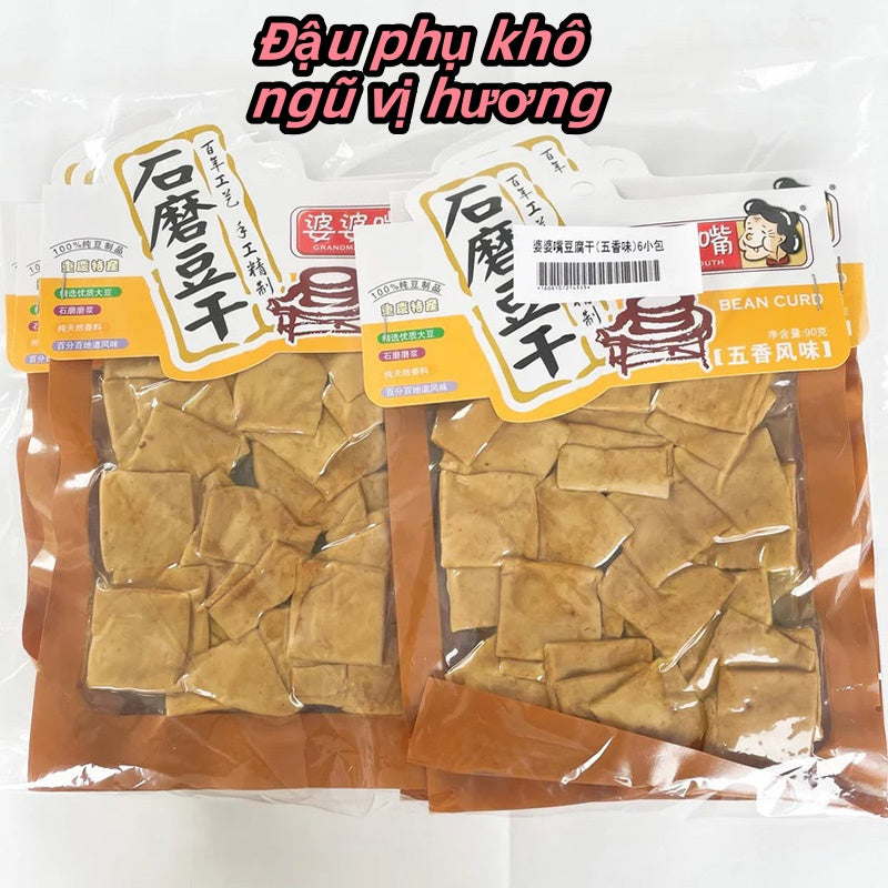Đậu phụ khô ngũ vị hương POPOZUI 1 gói