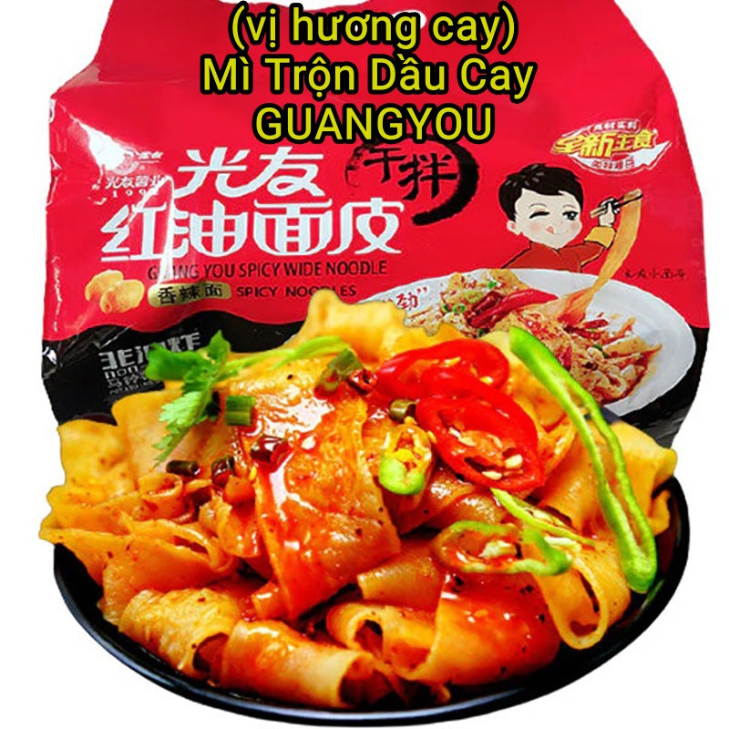 Mì Trộn Dầu Cay GUANGYOU (vị hương cay ) 100g*4