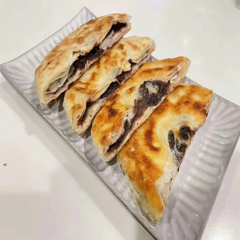 Bánh đậu đỏ ít đường WANJIABINGYE 3cái 330g đông lạnh
