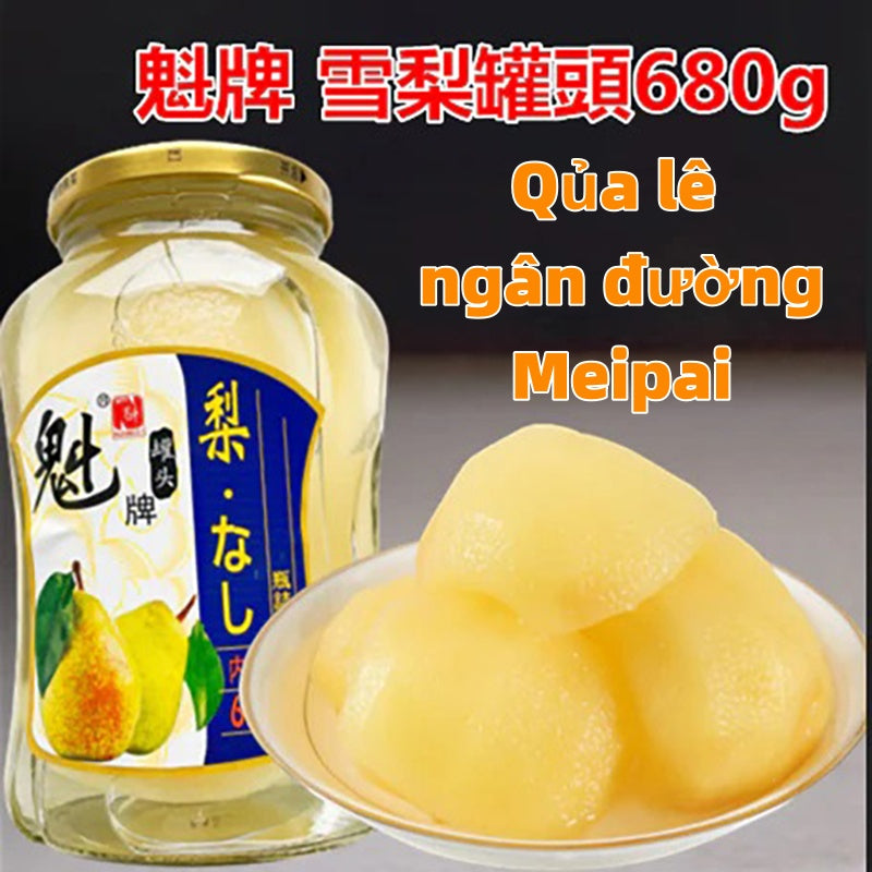 Đặt hàng trước Qủa lê ngân đường Meipai 680g