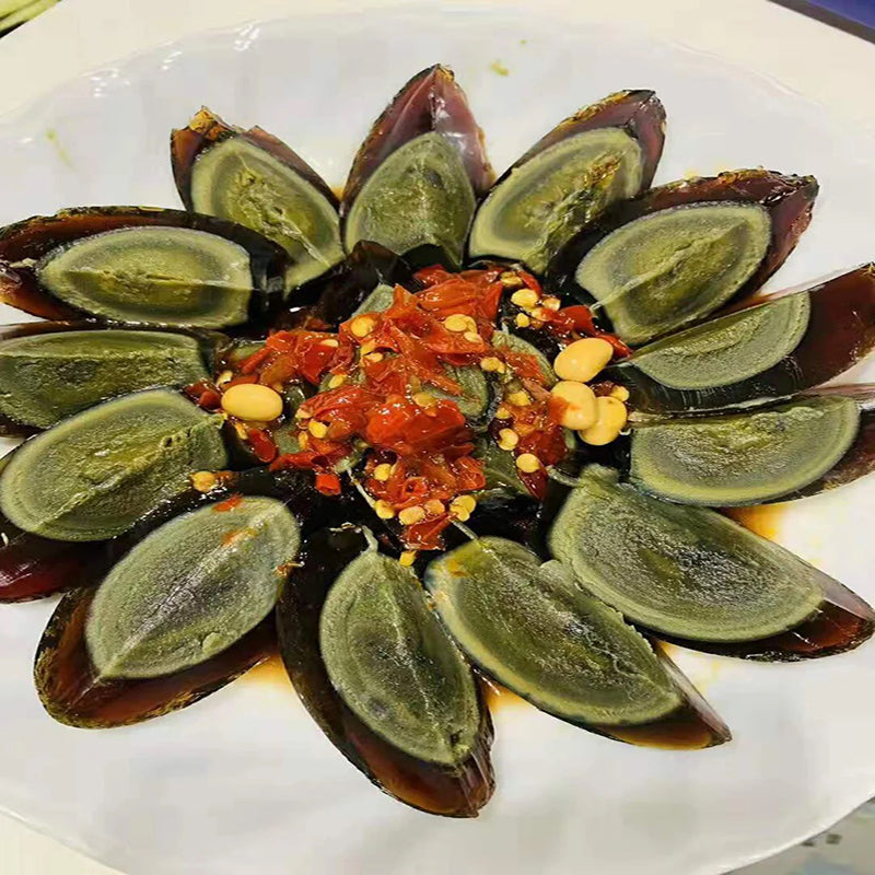 Trứng vịt bắc thảo shendan 6 cái 360g