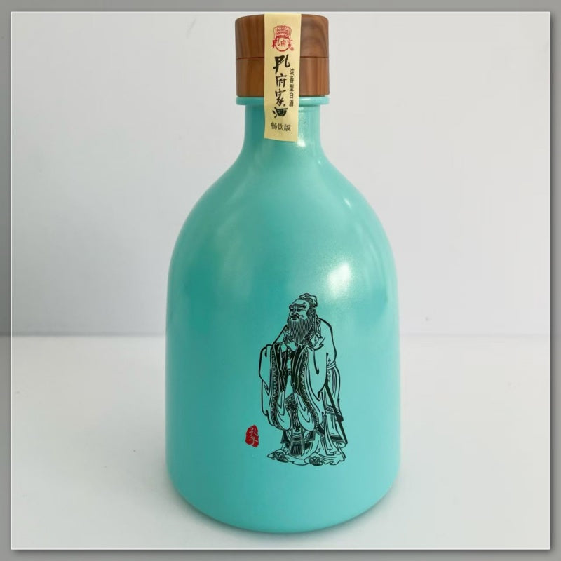 đặt hàng trước Rượu kongfujia chai màu xanh da trời,rượu trắng 40.8%vol 500ml