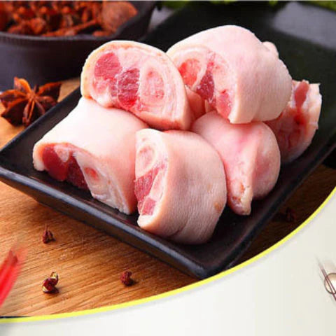 Chân heo cắt ,chân lờn cắt,chân giò cắt 1kg , đông lạnh