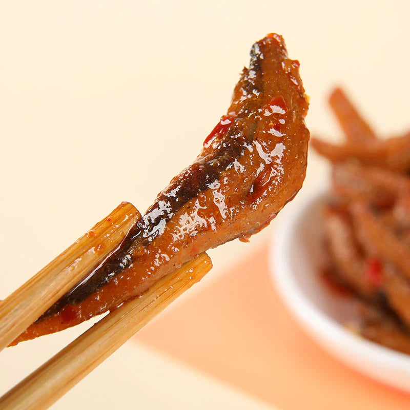 Cá nhỏ khô Jinzai (vị chua ngọt) 12g (gói nhỏ)