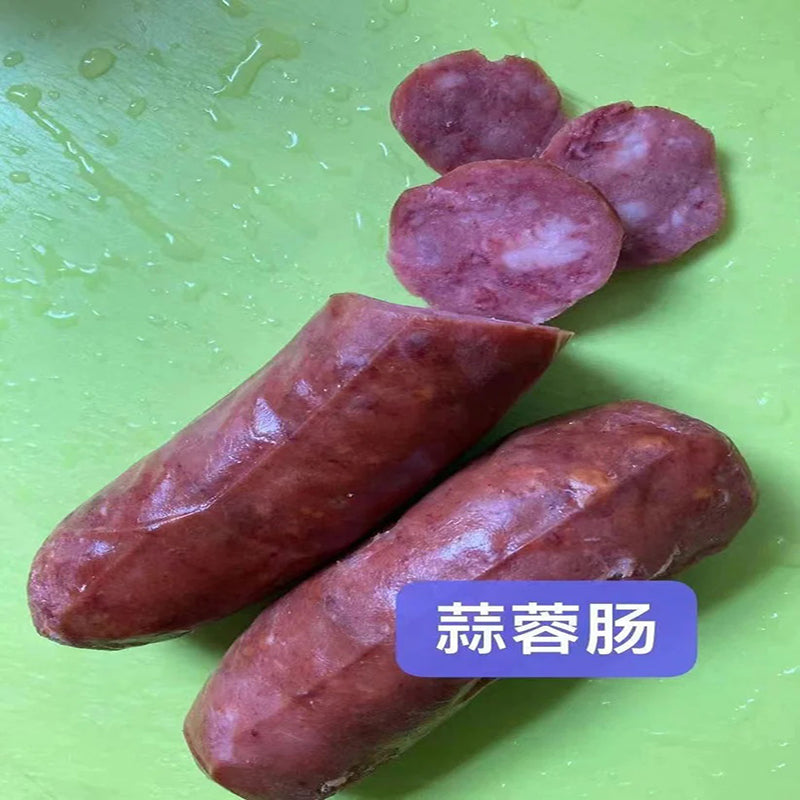 Xúc xích hỗn hợp tỏi thịt lợn (heo) ướp lạnh