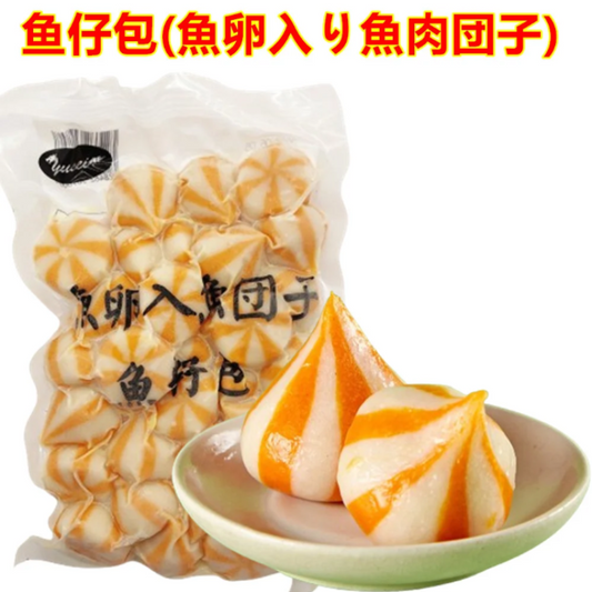 cá viên nhân trứng cá đông lạnh 鱼籽包 冷凍