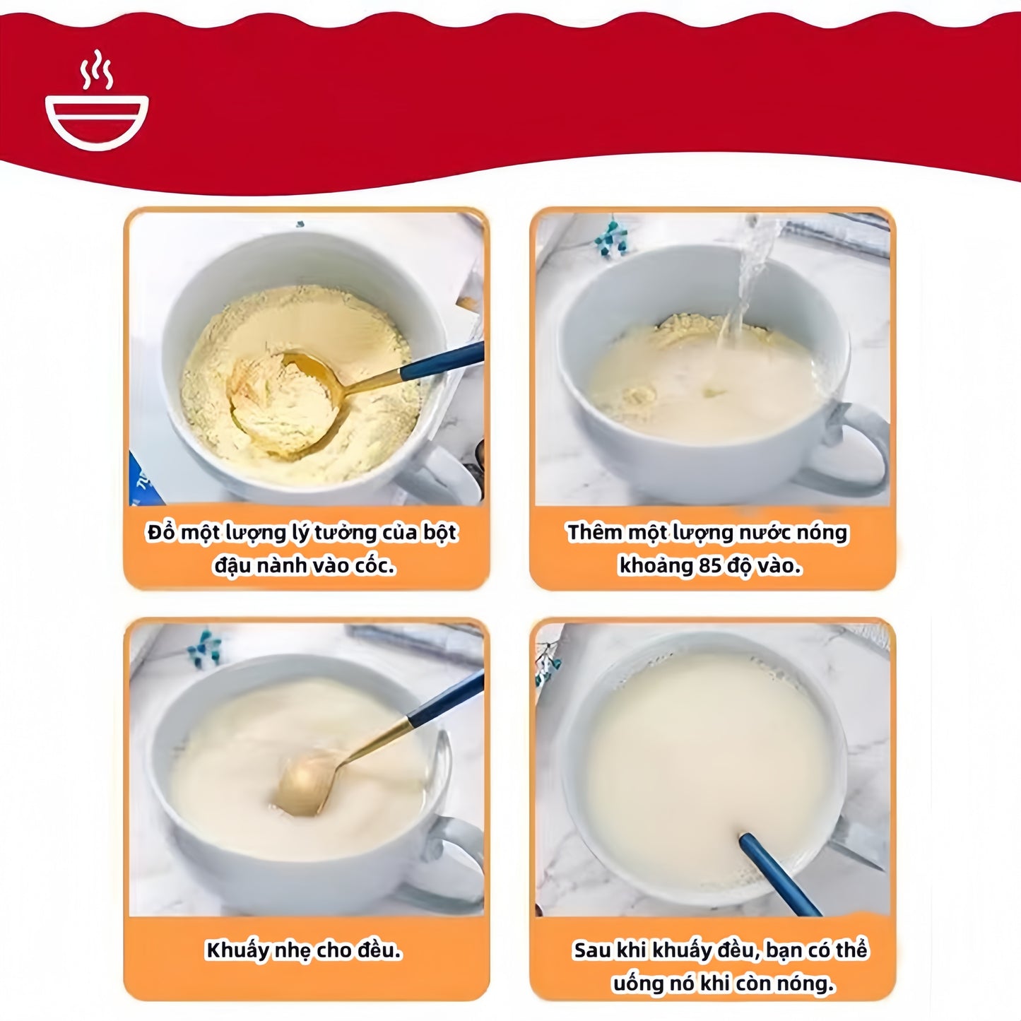 Bột sữa đậu nành nguyên vị kinh điểm YONGHE 350g