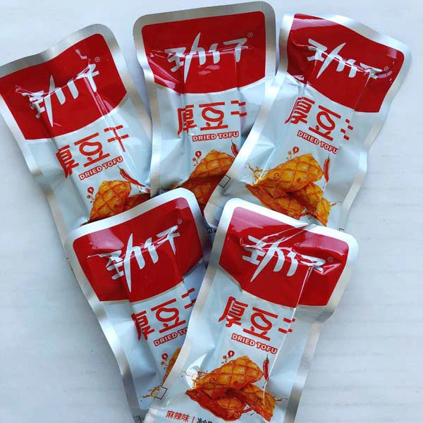 Đậu phụ khô dày jinzai (vị tê cay) 20g