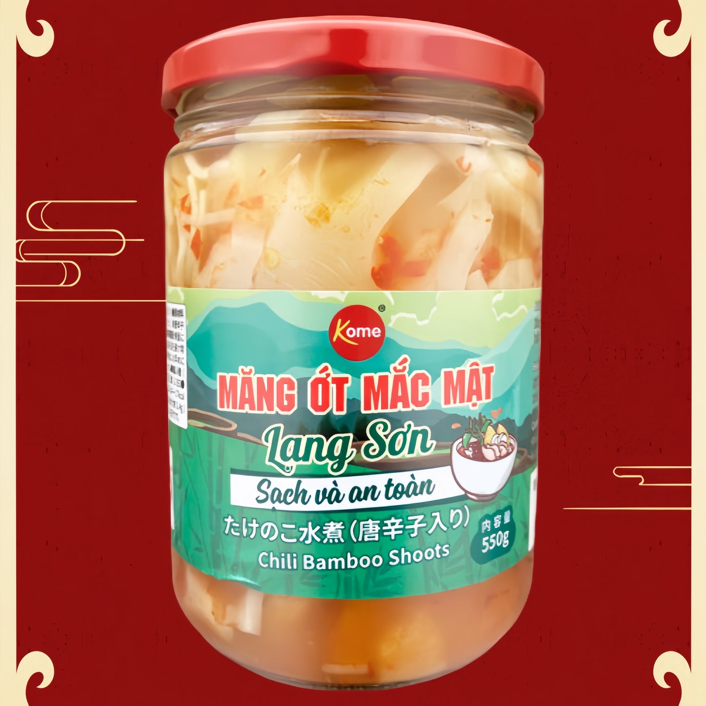 * Măng ớt mắc mật 500g