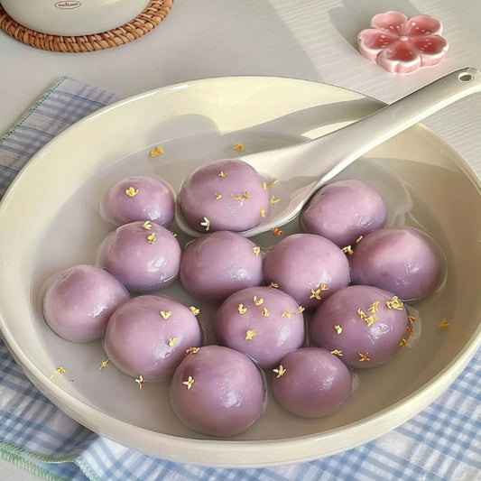 Bánh trôi nếp cẩm nhân hạt mè 400g đông lạnh