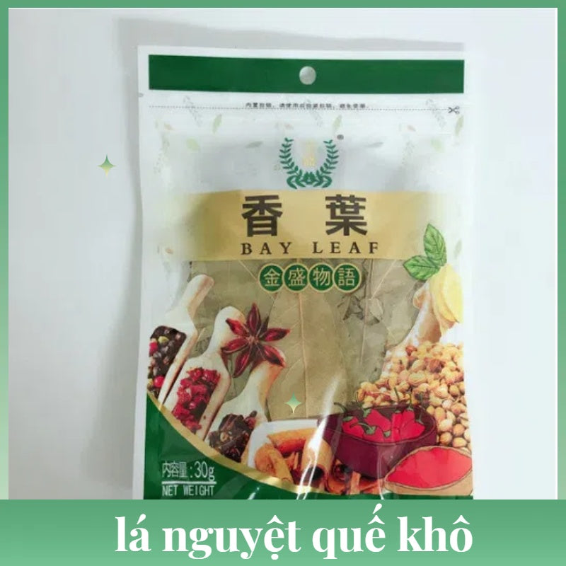 lá nguyệt quế khô 30g