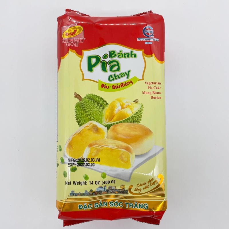 Bánh phí chay đậu sầu riêng 400g đông lạnh