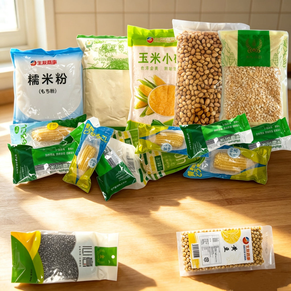 hoa quả,rau,ngũ cốc 果物と野菜