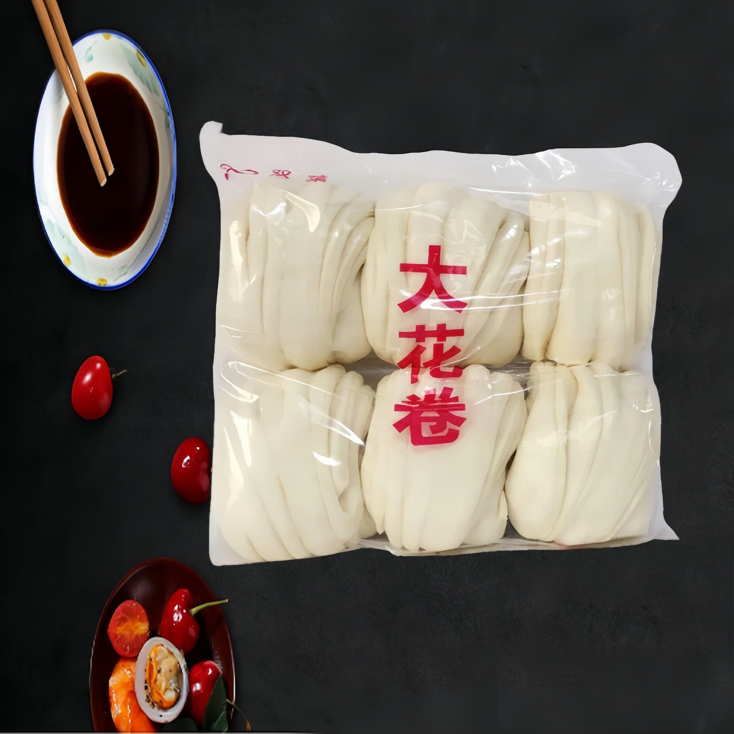 Bánh bao cuộn hoa xuất xứ:Nhật Bản 900g，đông lạnh