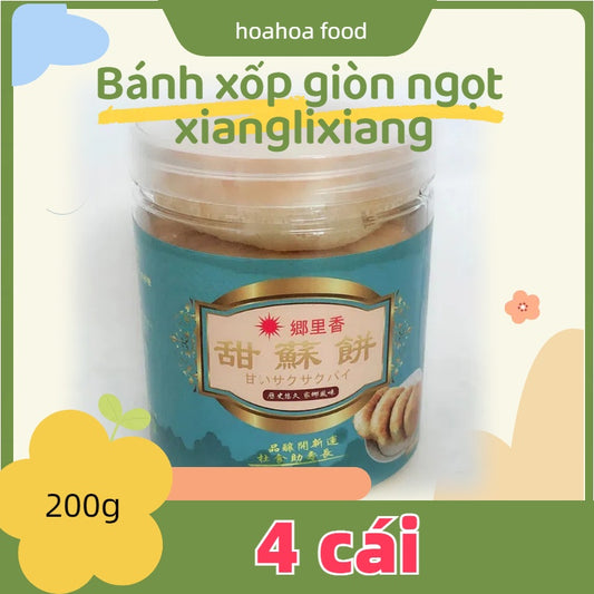 Bánh xốp giòn ngọt xianglixiang 4 cái 200g đông lạnh