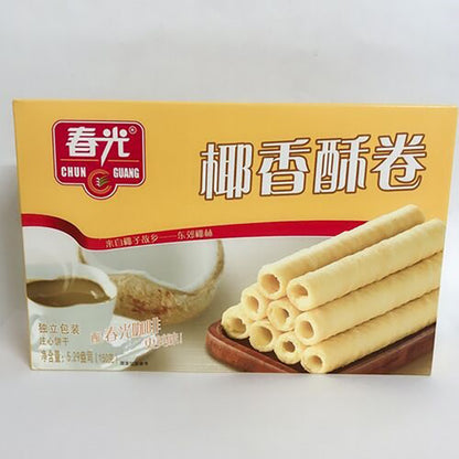 Bánh quế dừa CHUNGUANG xuất xứ:Trung Quốc 150g