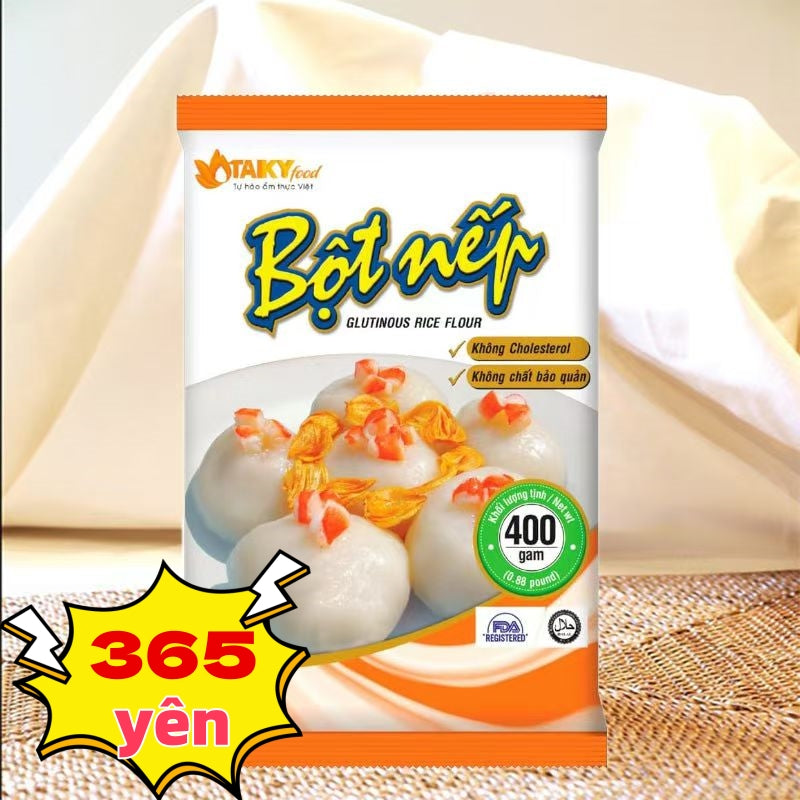 *BỘT NẾP TÀI KÝ Hàng Chính Hãngもち米紛 タイ・キ 400g