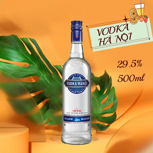 *RƯỢU VODKA HÀ NỘI 29.5% 500ml