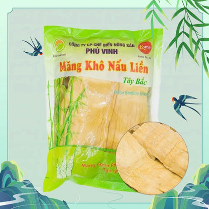 *MĂNG KHÔ NẤU LIỀN メンマ水煮 300g