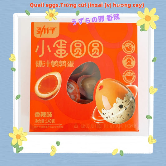 Quail eggs,Trứng cút jinzai (vị hương cay)うずらの卵 香辣 140g