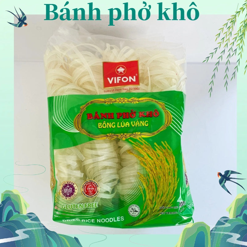 [ VIFON ] Bánh phở khô,BONG LUA VANG 乾燥フォー ベトナムビーフン 400g