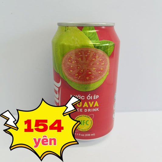 vinut Nước ổi ép 300 ml vinut 紅芭楽汁 ピンクグァバジュース ス ベトナム飲み物