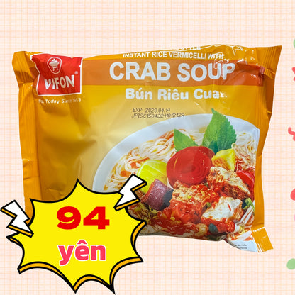 *BÚN RIÊU CUA VIFON ビーフン カニ出汁風味 80g