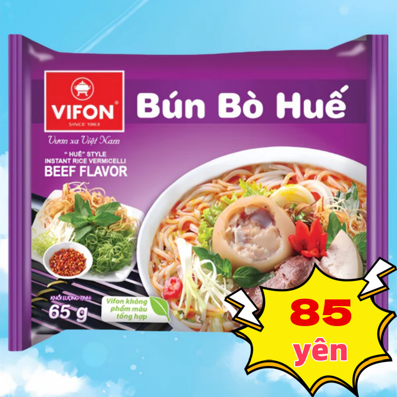 * BÚN BÒ HUẾ VIFON 65g ブンボーフ