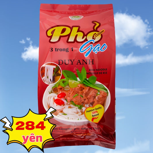 *BÁNH PHỞ 4MM フォー Phở gạo Duy Anh 400g