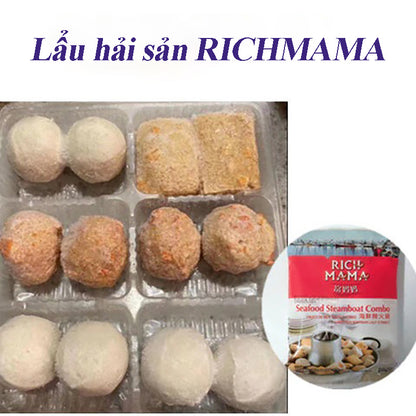 Lẩu hải sản RICHMAMA 200g đông lạnh