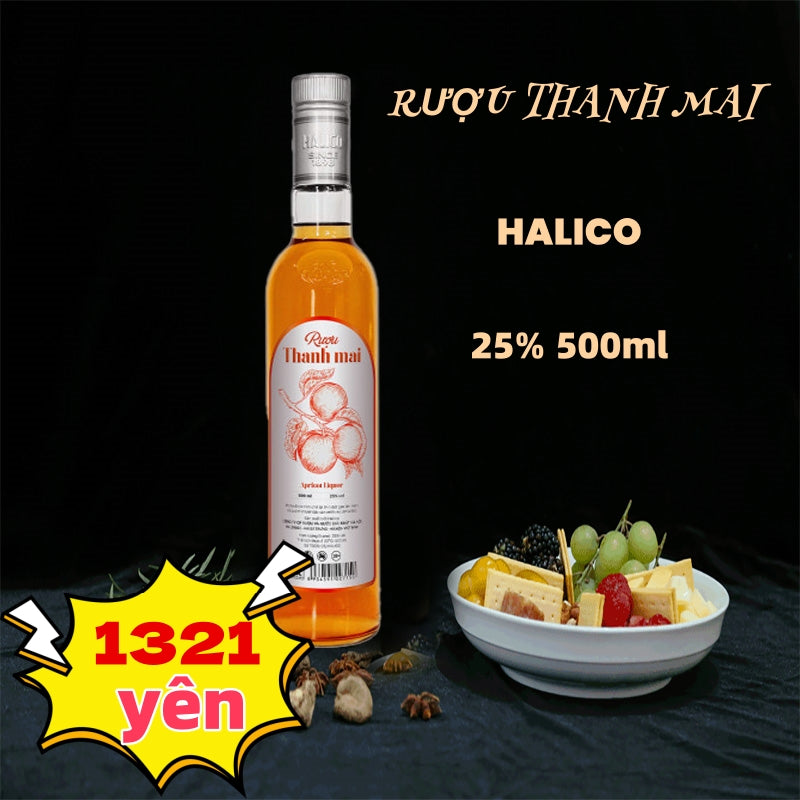 *RƯỢU THANH MAI HALICO 25% 500ml タインマイリキュール