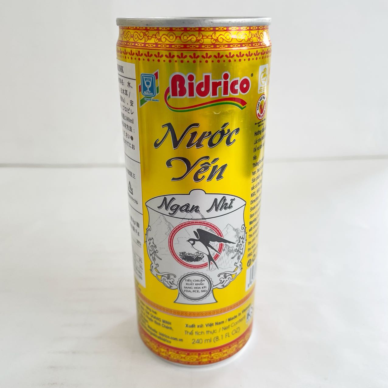 Nước yến Bidrico xuất xứ:Việt Nam 240ml