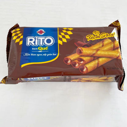 Bánh quế chocolate RITO Xuất xứ:Việt Nam 128g